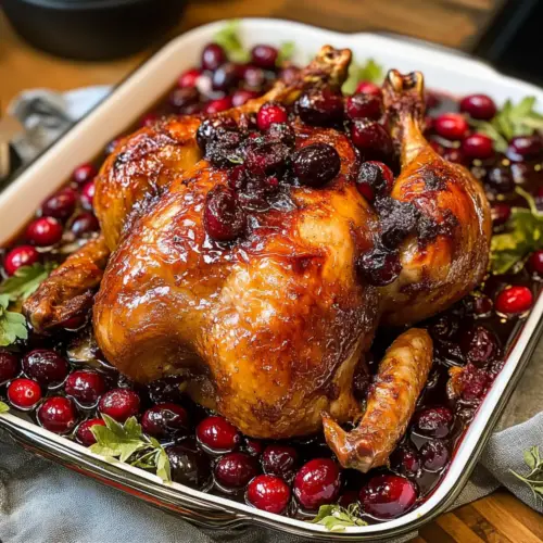Cranberry Ahornbraten Hähnchen