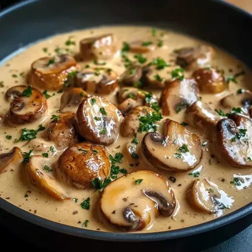 Cremige deutsche Jägersoße