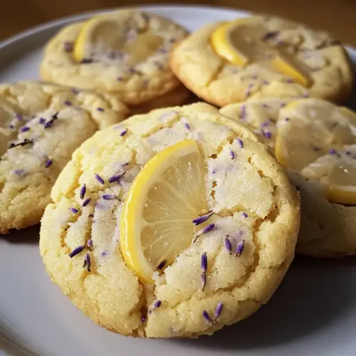 Zitronen-Lavendel-Kekse