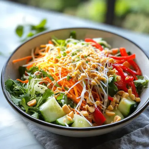 Frühlingsrollen-Salat