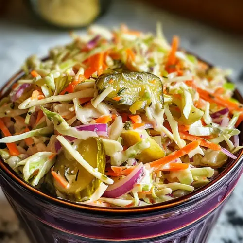 Süßes und scharfes Gurkenslaw