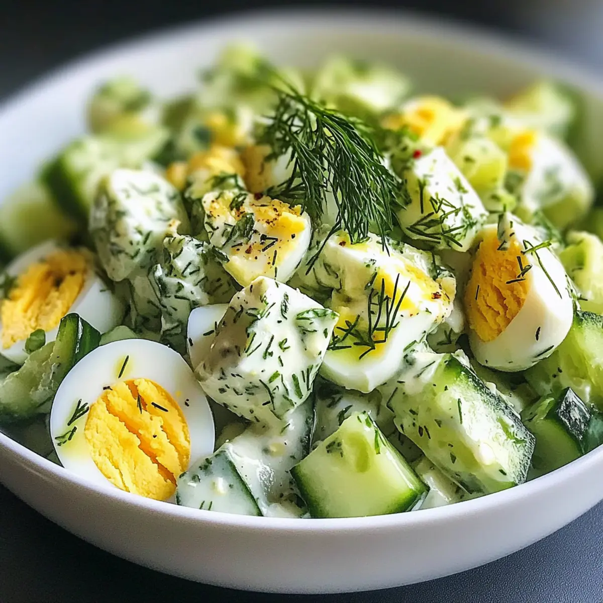 Gurken-Eiersalat