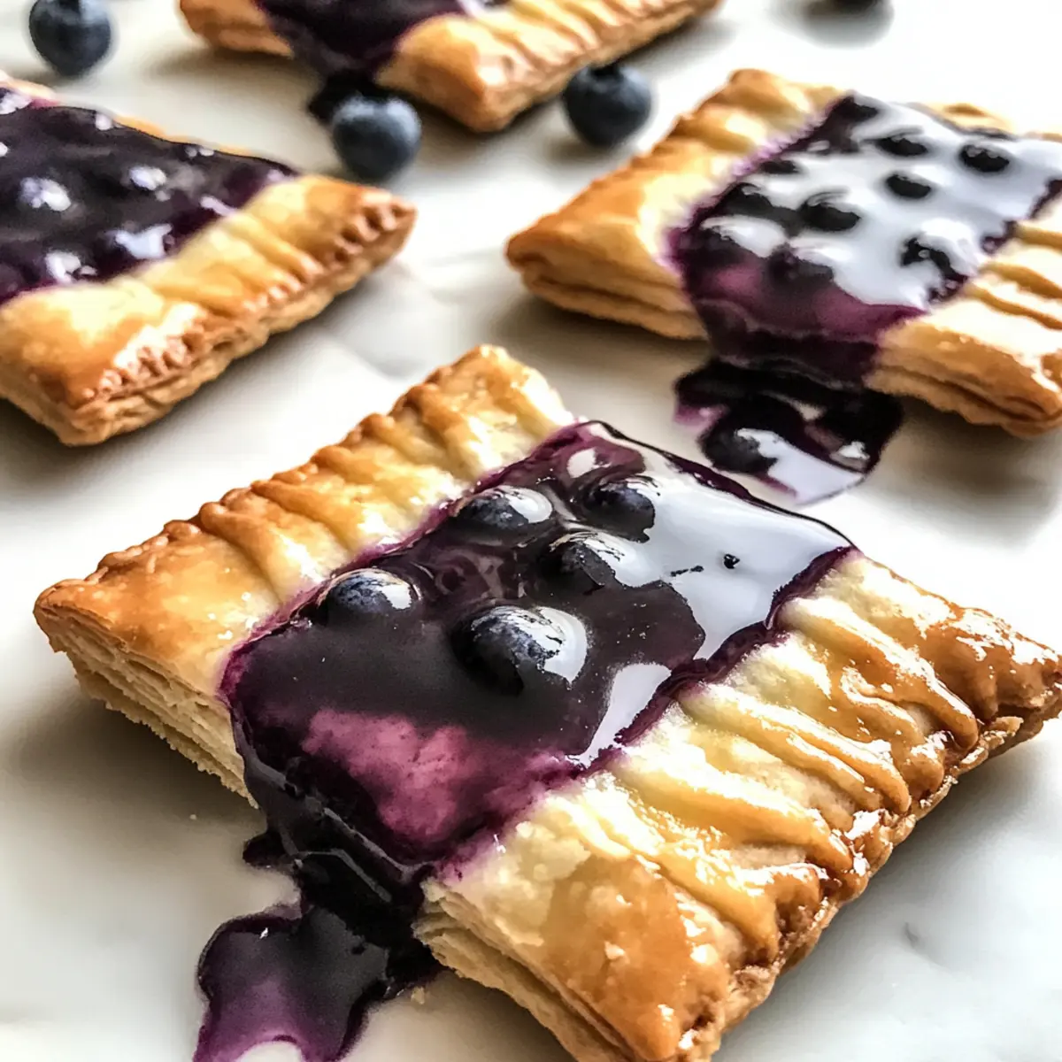 Blaubeer Pop-Tarts