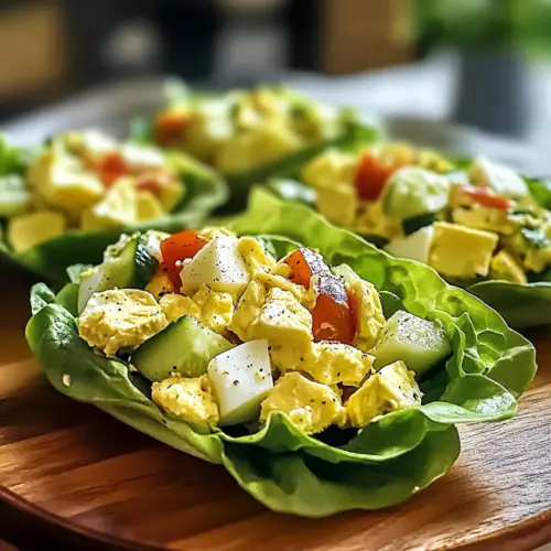 Eiersalat-Salatwraps