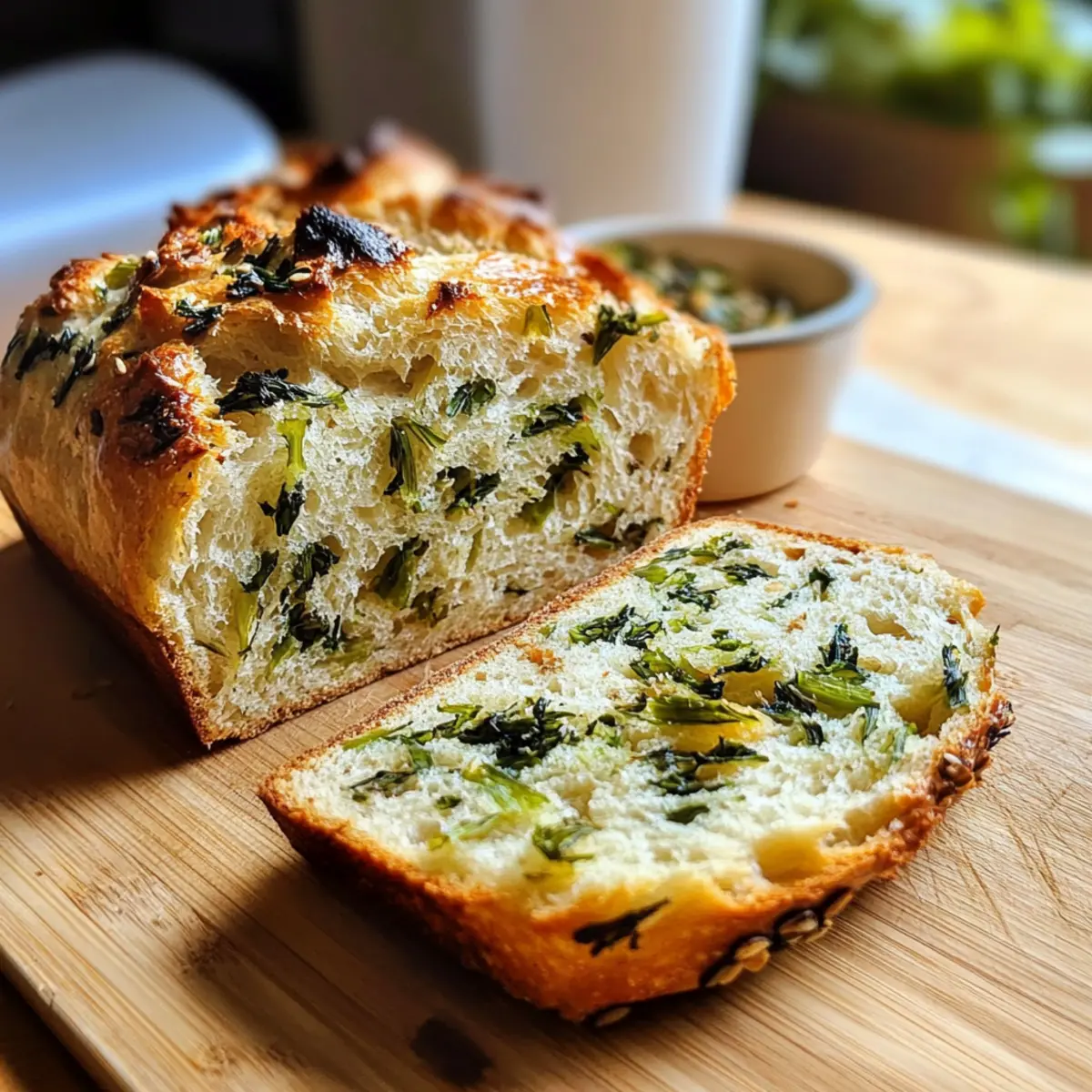 Knuspriges Bärlauchbrot